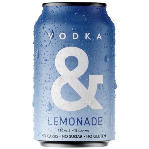 Ampersand Vodka Lemonade 4% 330ml x24