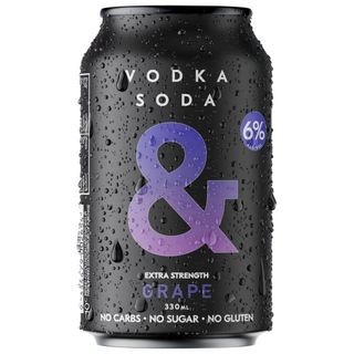 Ampersand Vodka Soda Grape 6% 330ml x16