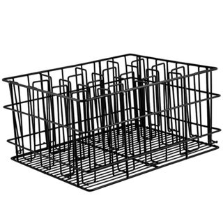 Stem Glass Rack Black PVC 16 Pockets