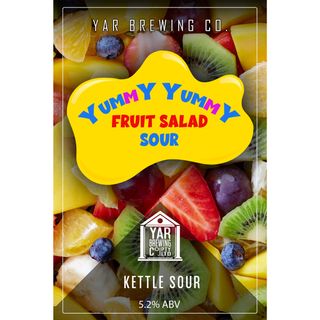 YAH Yummy Fruit Salad Sour 50L Keg 5.2%