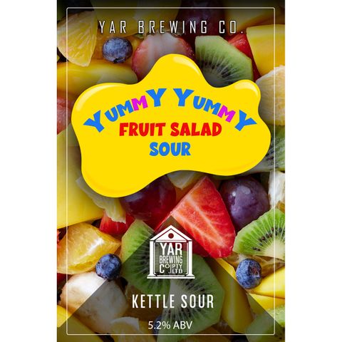 YAR AH Yummy Fruit Salad Sour 50L Keg 5.2%
