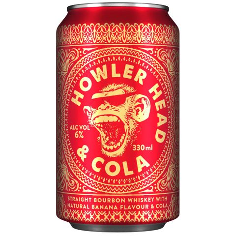 Howler Head & Cola 6% Can 330ml x24