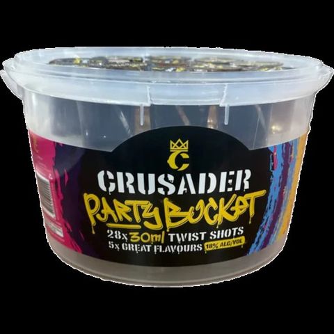 Crown Crusader Shot Bucket 28x30ml x4