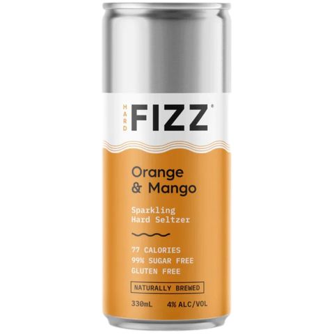 Hard Fizz Orange Mango Seltzer 330ml x16