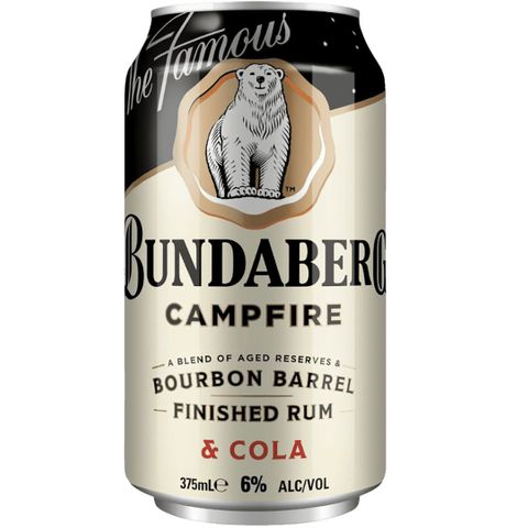 Bundaberg Campfire Rum 6% 375ml x24