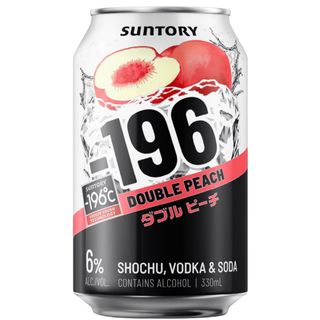 Suntory 196 Double Peach 6% 330ml x24