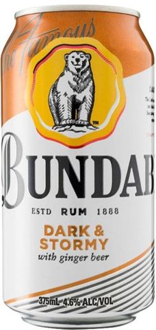 Bundaberg Dark & Stormy Can 375ml x24