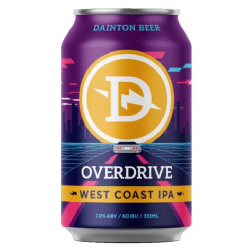 Dainton Overdrive IPA Can 355ml-24