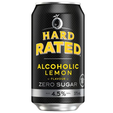 Hard Rated Zero Sugar Can 375ml x24
