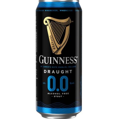 Guinness Draught 0.0% Can 440ml x24