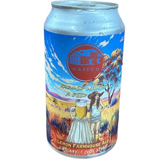 Maffco Lemon Farmhouse Ale Can 375ml x24