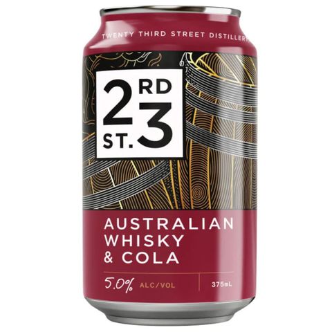 23rd Street Whisky & Cola 5% 375ml x24