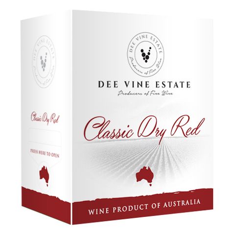 Dee Vine Classic Dry Red Cask 4L