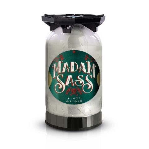 Madam Sass Pinot Grigio Keg 30L