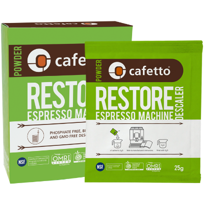 Cafetto Descaler Sachet 4x25g Pk