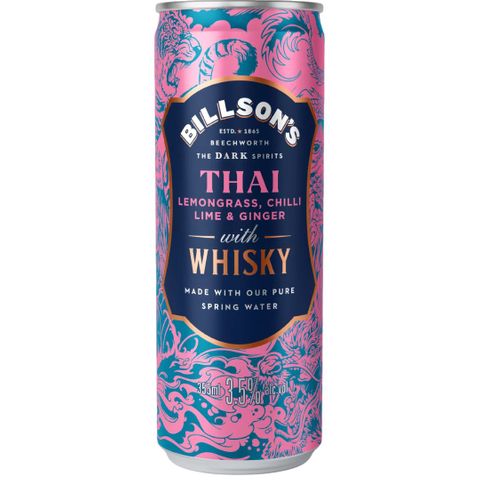 Billsons Whisky & Thai 355ml x24