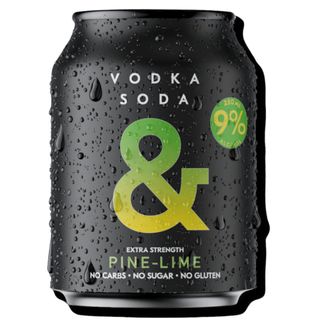 Vodka Soda & Pine Lime 9% 250ml x24