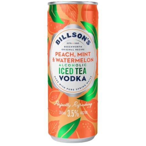 Billsons Vodka Iced Tea PM&W 355ml x24