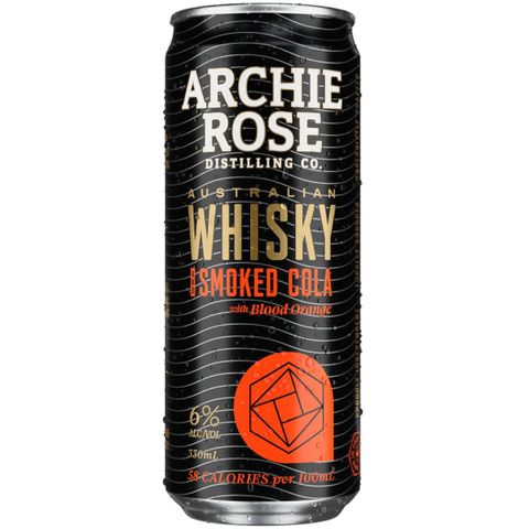 Archie Rose Whisky & Smoked Cola 330ml x24