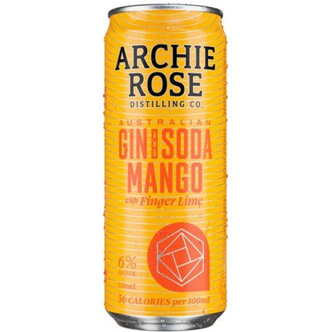 Archie Rose Gin & Mango Soda 330ml x24