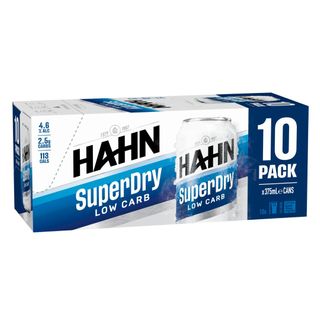 Hahn Super Dry 330ml Can 10 Pack x3