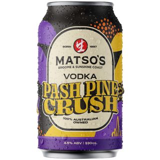 Matsos Vodka Pash Pine Crush 330ml x24