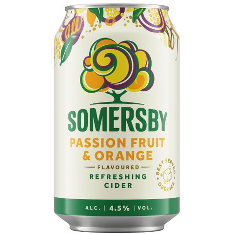 Somersby Passionfruit Orange Can 330ml x24