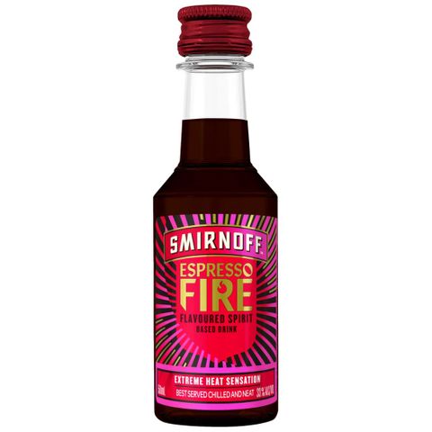 Smirnoff Espresso Fire 33% Mini 50ml