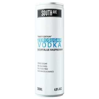 South Ave Sour Blue Rasp Vodka 300ml x24