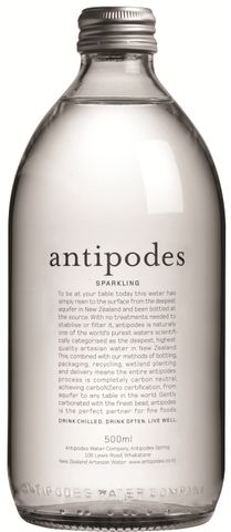 Antipodes Sparkling Water 500ml X 12