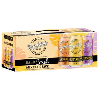Beenleigh Hard Crush Mixed 375ml 10PK x3