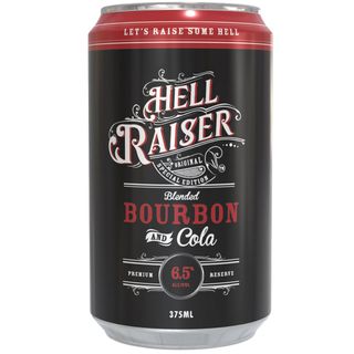 Hell Raiser Bourbon & Cola 6.5% 375ml x24
