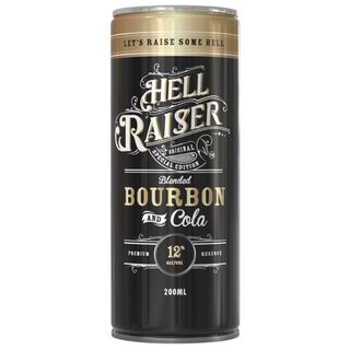 Hell Raiser Bourbon & Cola 12% 200ml x24