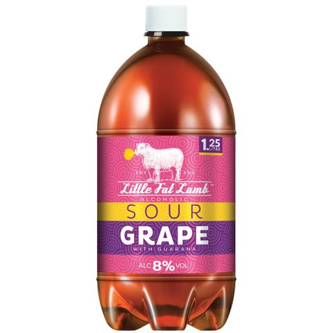 Little Fat Lamb Sour Grape 1.25L x12