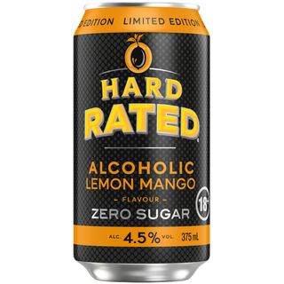 Hard Rated Zero Lemon Mango 375ml x24