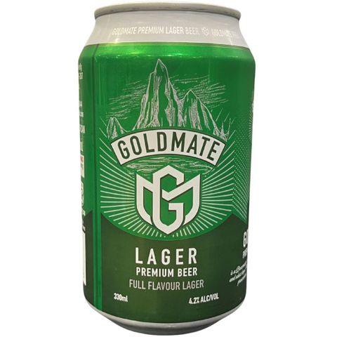 Gold Mate Lager 4.2% Can 330ml x24