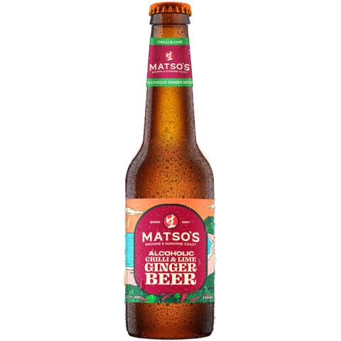 Matsos Chilli Lime Ginger Beer 330ml x24