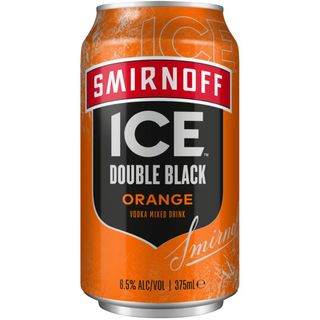 Smirnoff Double Black Orange 375ml x24