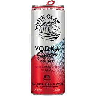 White Claw Vodka Smash Strawb Guava 6% 330ml x24