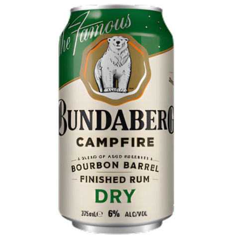 Bundaberg Campfire Dry 6% 375ml x24