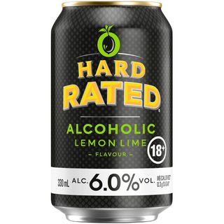 Hard Rated Zero Lemon Lime 6% 330ml x24