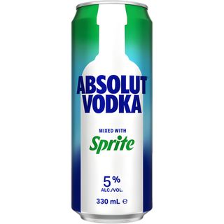 Absolut Vodka & Sprite 330ml x24
