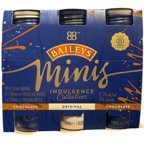 Baileys Irish Cream Mini 3x 100ml GP