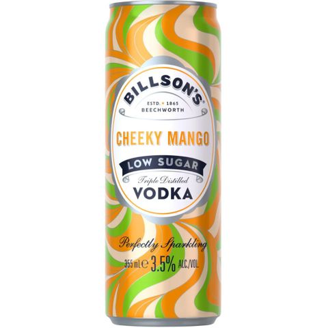 Billsons Vodka & Cheeky Mango 355ml x24