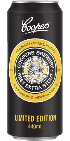 Coopers Stout Can 440ml x24