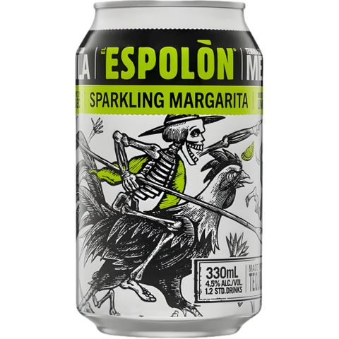 Espolon Tequila Sparkling Marg 330ml x24