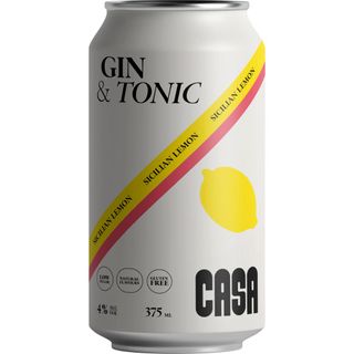 CASA GIN TONIC LEMON 4% CANx24