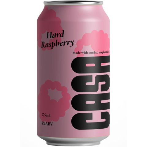 CASA HARD RASPBERRY 8% CANSX24
