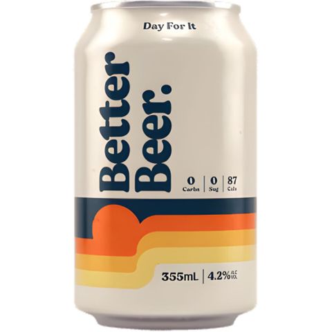 Better Beer Zero Carb Lager 355ml 30 Block