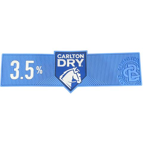Carlton Dry Mid 3.5 Rubber Bar Mat